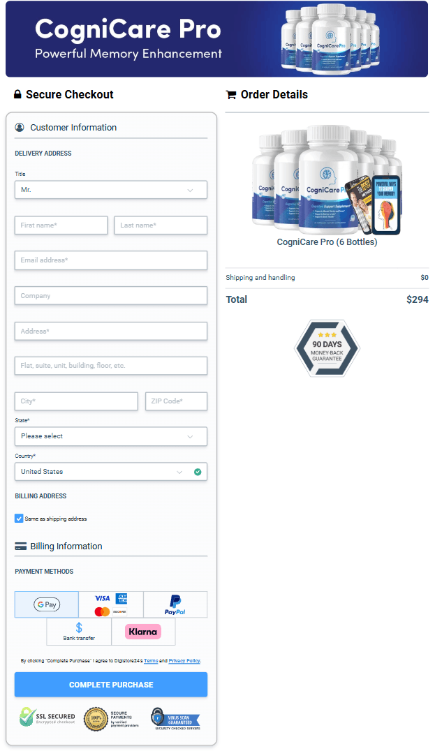 Memopezil order form